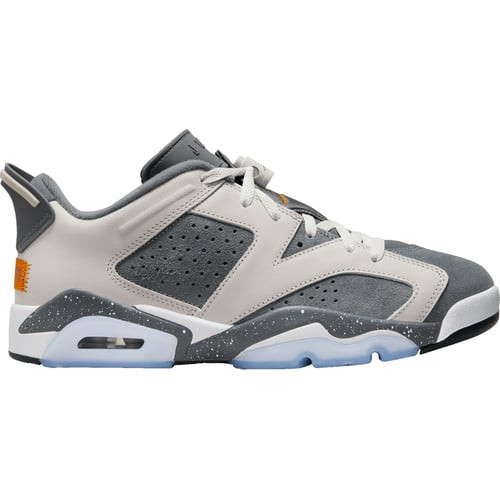 Jordan X Psg Air Retro 6 Low, Light Bone/magma Orange-iron Grey-weiß - DZ4133