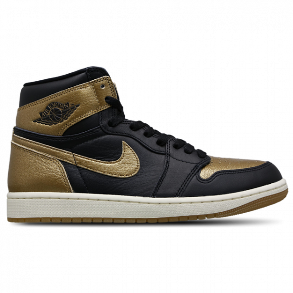 Buty męskie Air Jordan 1 Retro High OG „Black and Gold” - Czerń - DZ5485-071