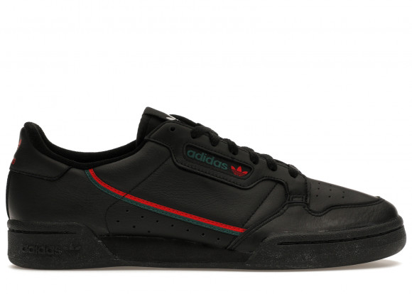 Adidas Continental 80 Black Scarlet Green Sneakers/Shoes EE5343 - EE5343