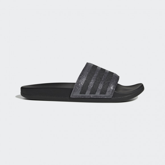 adidas women's adilette black slides