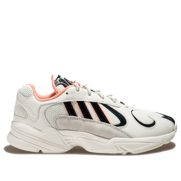 Adidas James Harden x Yung-1 'MVP' Off White/Chalk Coral/Core Black Chunky Sneakers/Shoes EE9057 - EE9057