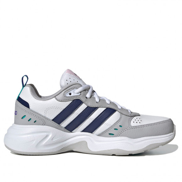 el primero inversión costilla Adidas Neo Womens WMNS Strutter 'White Dark Blue' Cloud White/Dark Blue/Clear  Pink Marathon Running Shoes/Sneakers EG2689