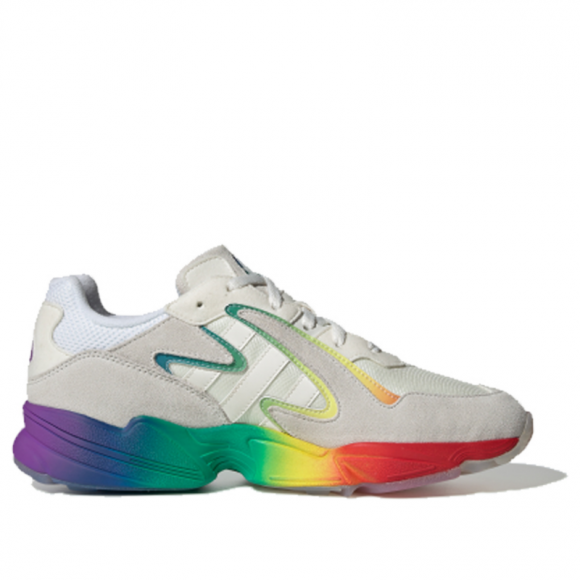 Álgebra Mayo Perenne 96 Chasm 'Pride' Cloud White/Footwear White/Scarlet Chunky Sneakers/Shoes  EG3962 - Adidas Yung - adidas in trouble in hindi full episodes 2108