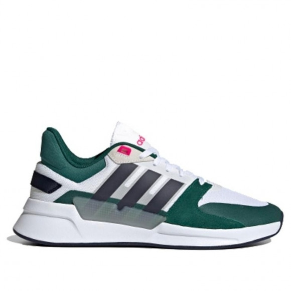 Adidas Neo Run 90s 'Collegiate Green' Footwear White/Legend Ink/Collegiate  Green Marathon Running Shoes/Sneakers