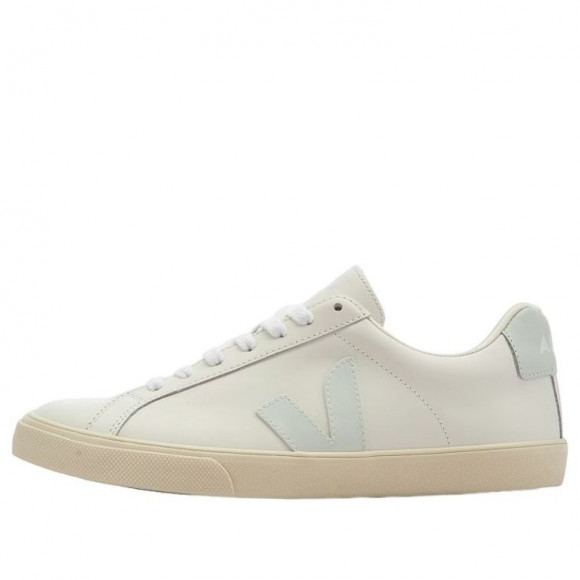 (WMNS) VEJA Esplar Leather Shoes 'White Green' - EO0202198A