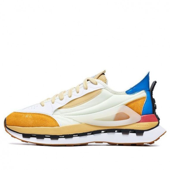 FILA KM Shoes 'White Yellow Blue' - F12M233113FCW