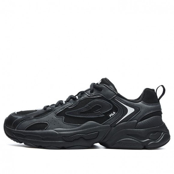 FILA 3M Vintage Reflective Low Shoes 'Black' - F12M312103FBK