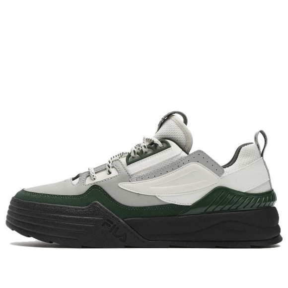 FILA Court Deluxe Low Shoes 'Grey White Black' - F12M341224FSG