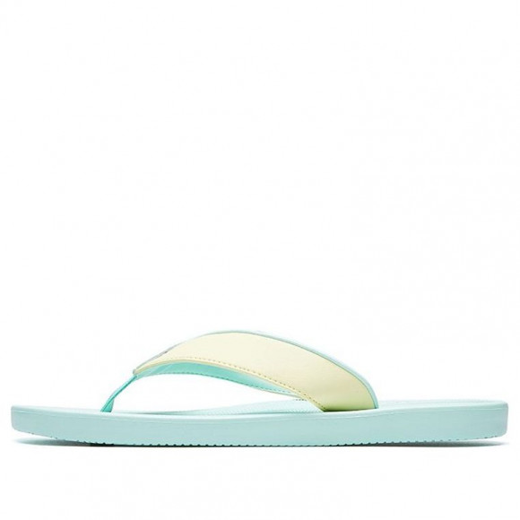 (WMNS) FILA Flip flops GreenYellow - F12W024612FWY