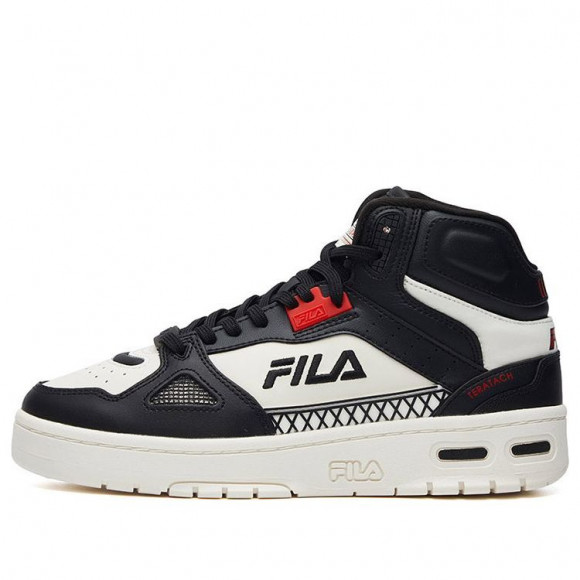 (WMNS) for fila Teratach High Top Black/White - F12W111211FBW