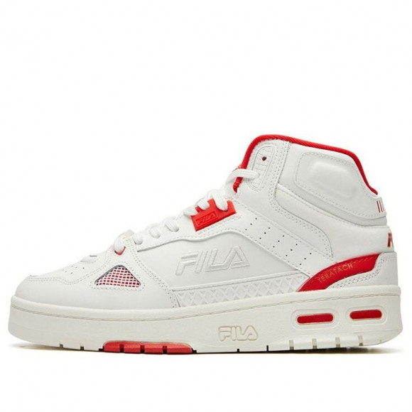 (WMNS) FILA Teratach High Top White/Red - F12W111211FWR