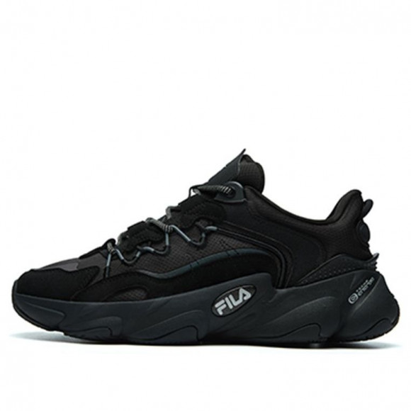 FILA (WMNS) Classic Retro Casual Athletic Shoes BLACK Marathon Running Shoes F12W141105FBK - F12W141105FBK