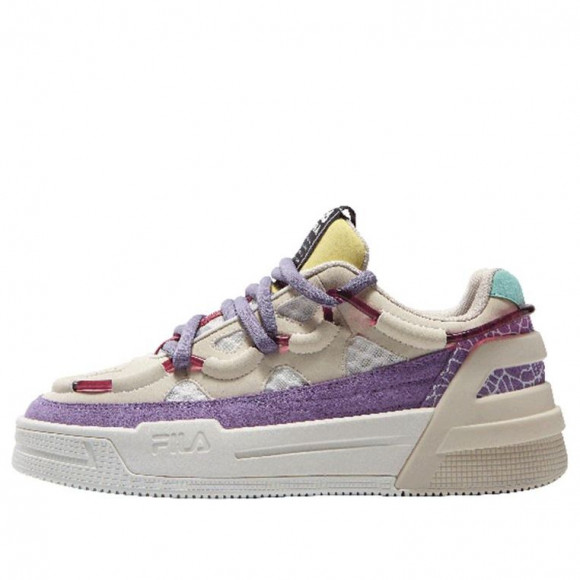 (WMNS) for fila Salto Low-Top White/Purple - F12W141225FSV