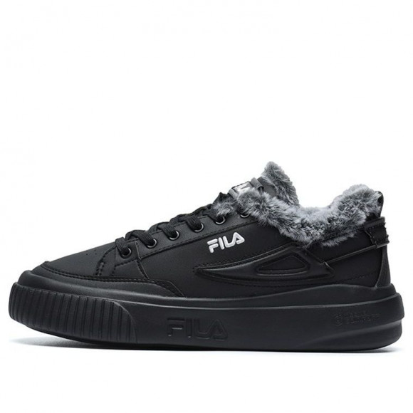 FILA (WMNS) Tara We Low-Top Sneakers Black Skate Shoes F12W144315FBK - F12W144315FBK