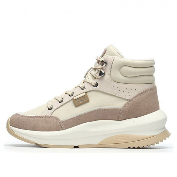 (WMNS) FILA Casual Boots 'Cream White Pink' - F12W144405FAL