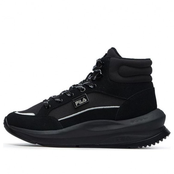 (WMNS) FILA Casual Boots 'Black' - F12W144405FBK