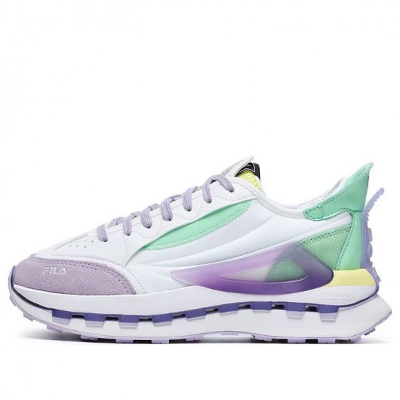 (WMNS) FILA KM Shoes 'White Purple Aqua' - F12W233113FWP