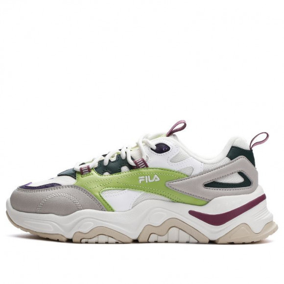 (WMNS) FILA Collina Sport Shoes 'White Grey Green' - F12W312117FMB