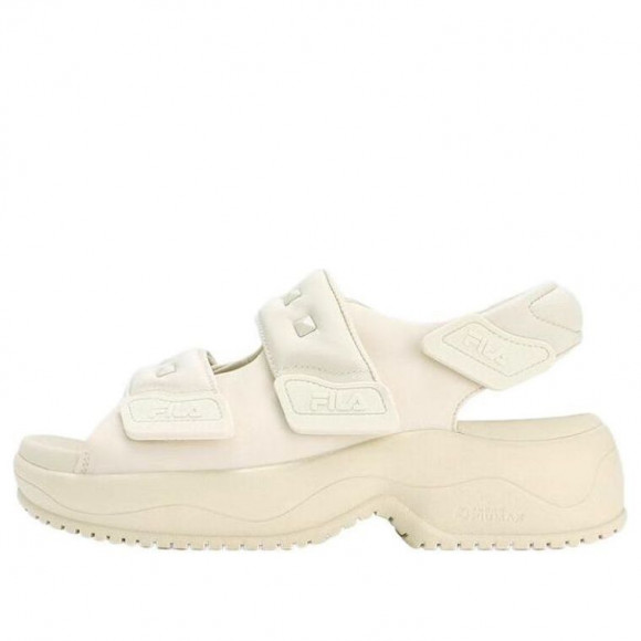 (WMNS) FILA Puff Sandal 'White' - F12W321401FOM