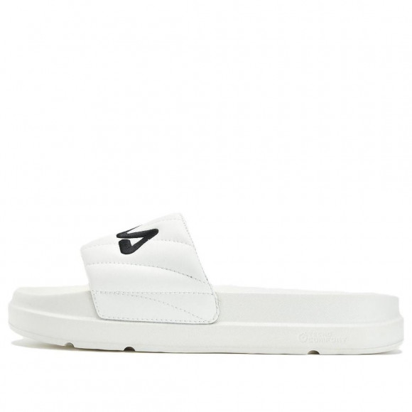 (WMNS) FILA Drifter Bold Slides 'White Black' - F12W322501FGD