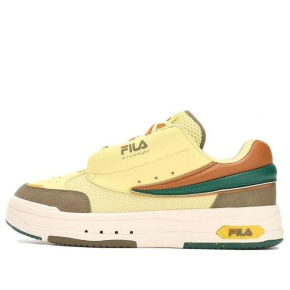 (WMNS) FILA MIX Casual Skate Shoes 'Yellow Orange Green' - F12W324203F-CC