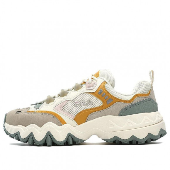 (WMNS) FILA Oakmont 3 Sport Shoes 'White Orange Green' - F12W332105FAC