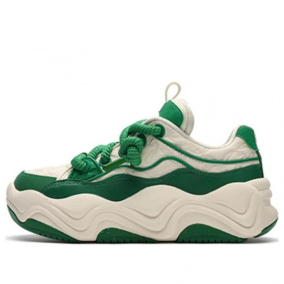 (WMNS) chunky fila Fashion Skate Shoes 'White Green' - F12W341202FWF