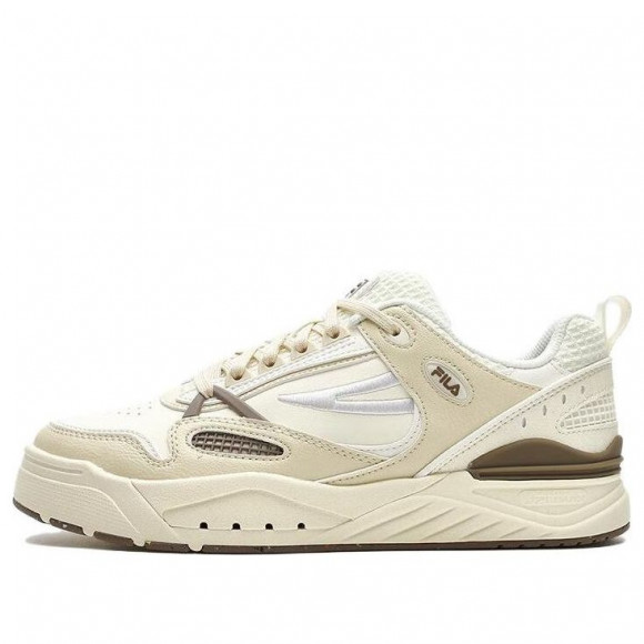 (WMNS) FILA SLAM 22 Skate Shoes 'White Beige Brown' - F12W341208FPB