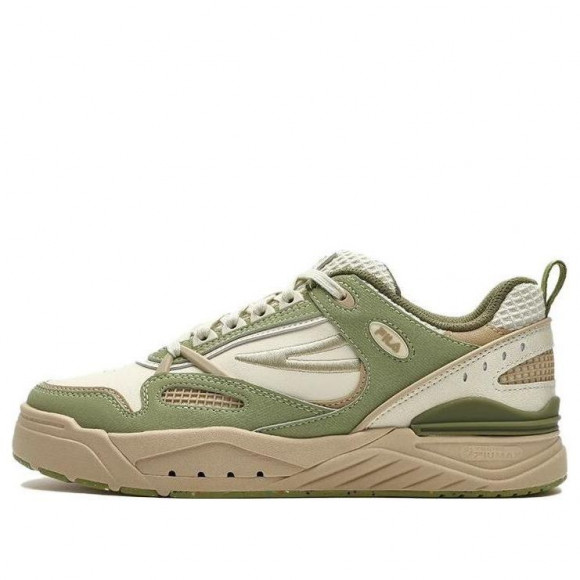 (WMNS) FILA SLAM 22 Skate Shoes 'White Green Brown' - F12W341208FWB