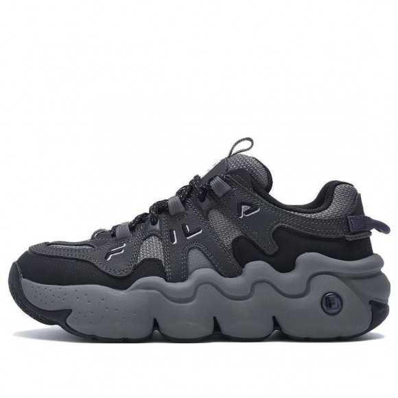 (WMNS) FILA Panini Running Shoes 'Black Grey' - F12W412111FBC