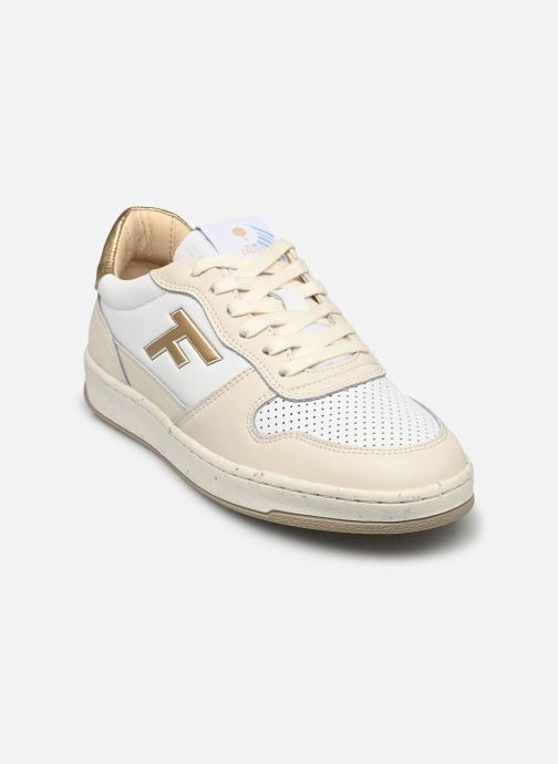 Baskets Faguo ALDER BASKETS LEATHER W pour  Femme - F24CF3212-WHI15-W