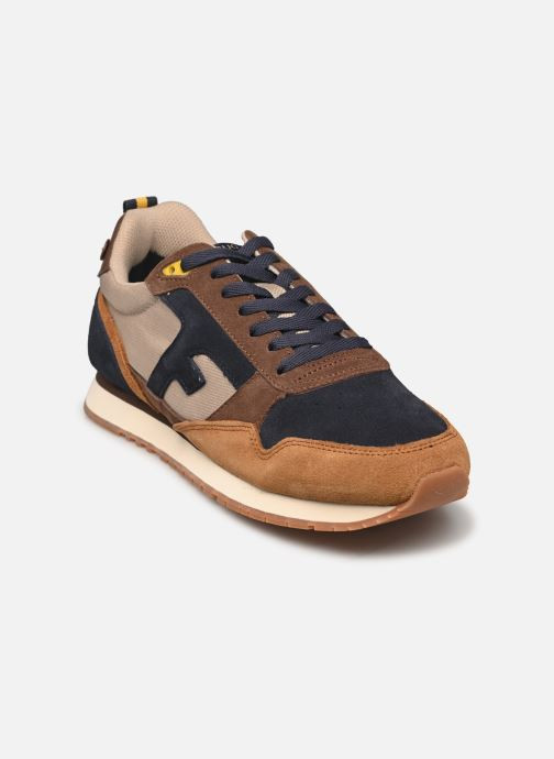 Baskets Faguo ELM RUNNING SUEDE M pour  Homme - F24CG0204-NAV75-M