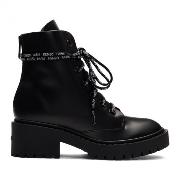 Kenzo black clearance boots