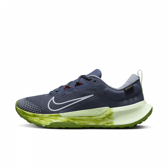 Damskie wodoszczelne buty do biegania w terenie Nike Juniper Trail 2 GORE-TEX - Niebieski - FB2065-403