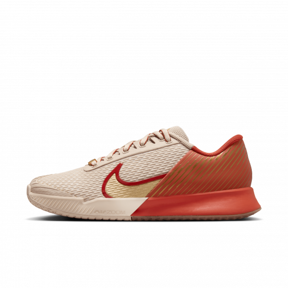 Chaussure de tennis pour surface dure NikeCourt Air Zoom Vapor Pro 2 Premium pour femme - Marron - FB7054-105