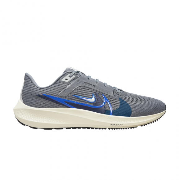 Air Zoom Pegasus 40 Premium 'Quadruple Swoosh - Smoke Grey Racer Blue' - FB7179-002