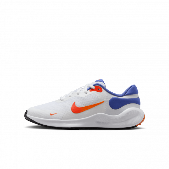 Buty do biegania dla dużych dzieci Nike Revolution 7 - Biel - FB7689-102