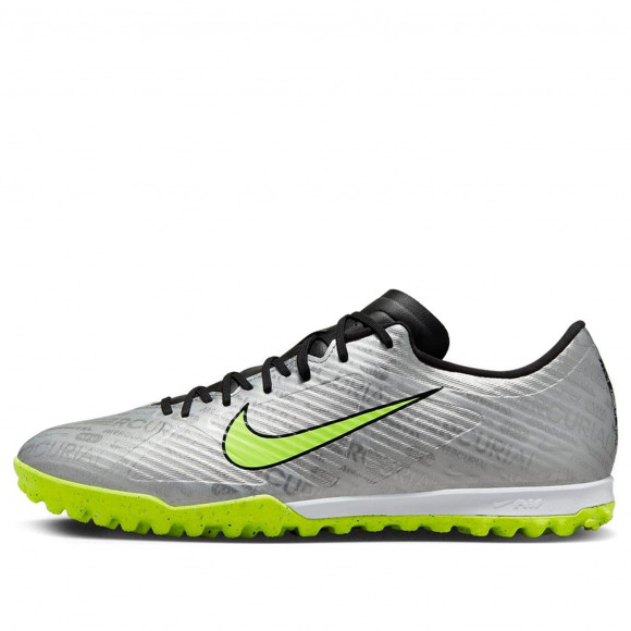 Nike Zoom Vapor 15 Academy TF Turf 'Metallic Silver Volt' - FB8396-060