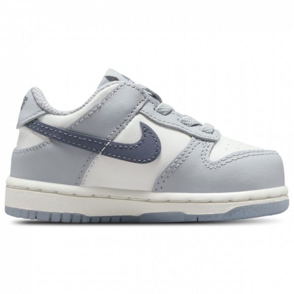 Buty dla niemowląt i maluchów Nike Dunk Low - Biel - FB9107-101