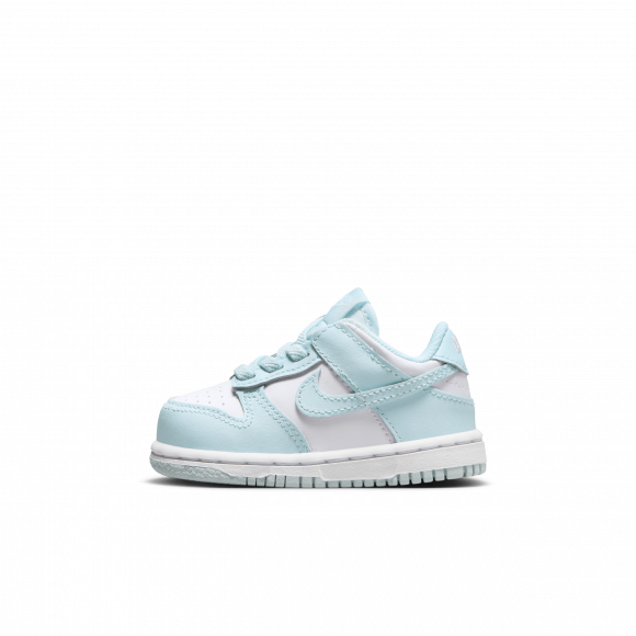 Chaussure Nike Dunk Low pour bébé et tout-petit - Blanc - FB9107-105