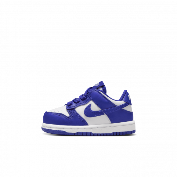 Chaussure Nike Dunk Low pour bébé et tout-petit - Blanc - FB9107-106