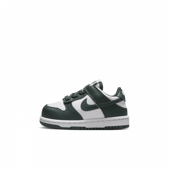 Buty dla niemowląt i maluchów Nike Dunk Low - Biel - FB9107-120