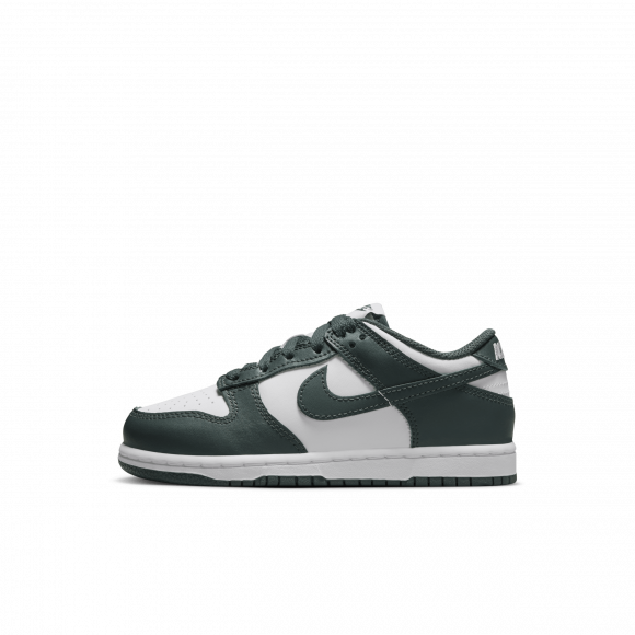 Nike Dunk Low-sko til mindre børn - hvid - FB9108-120