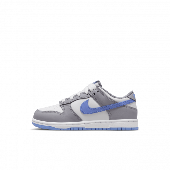 Buty dla małych dzieci Nike Dunk Low - Biel - FB9108-121