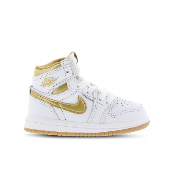 Sapatilhas Jordan 1 Retro High OG para bebé - Branco - FD2598-107