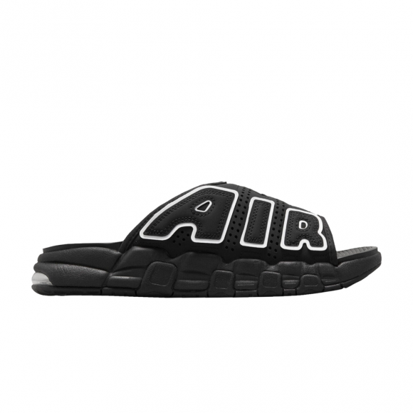 Wmns Air More Uptempo Slide 'Black White' - FD5983-001