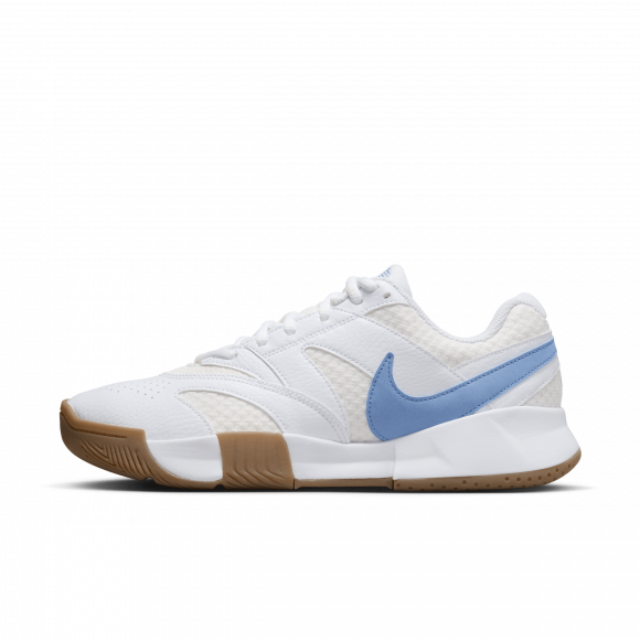 Chaussure de tennis NikeCourt Lite 4 pour femme - Blanc - FD6575-106