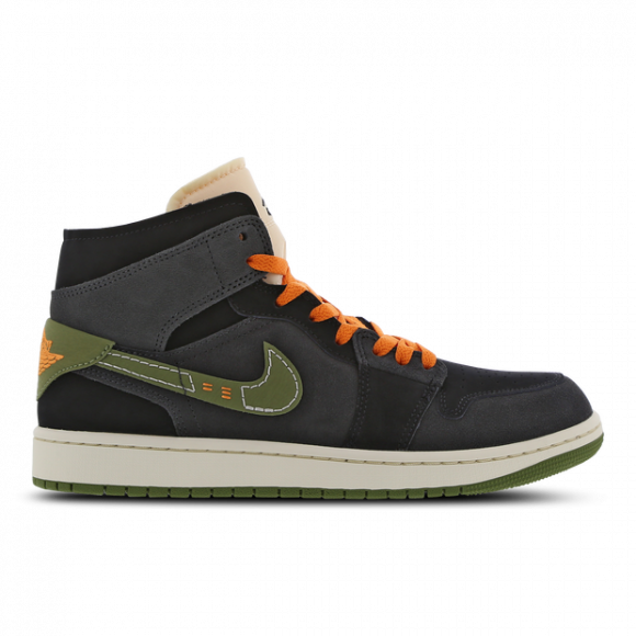 Sapatilhas Air Jordan 1 Mid SE Craft para homem - Cinzento - FD6817-003