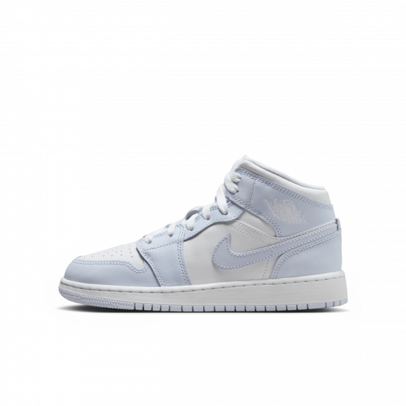 Chaussure Air Jordan 1 Mid pour ado - Bleu - FD8780-400