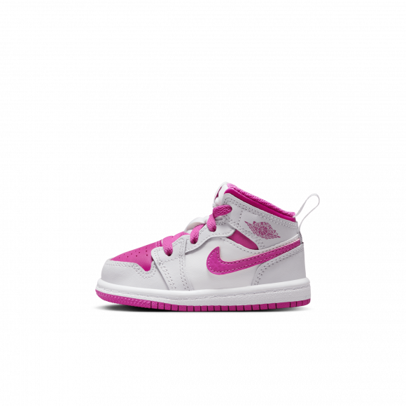 Chaussure Jordan 1 Mid pour bébé et tout-petit - Gris - FD8782-500